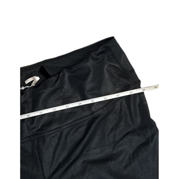 Seven Black Faux Leather Leggings Plus‎ Size XXL High Waist Size Edgy Clubwear - Picture 2 of 8